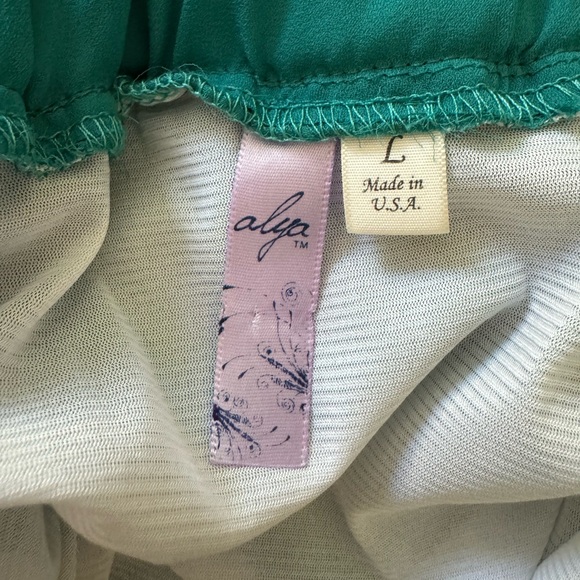 Teal Maxi Skirt - Picture 3 of 6